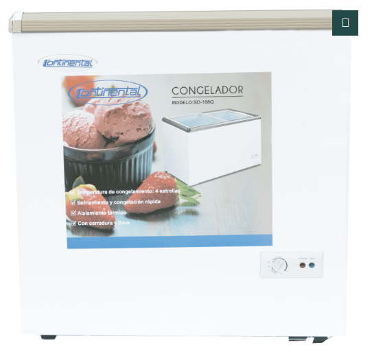 CONGELADOR CONTINENTAL SD268Q T/V